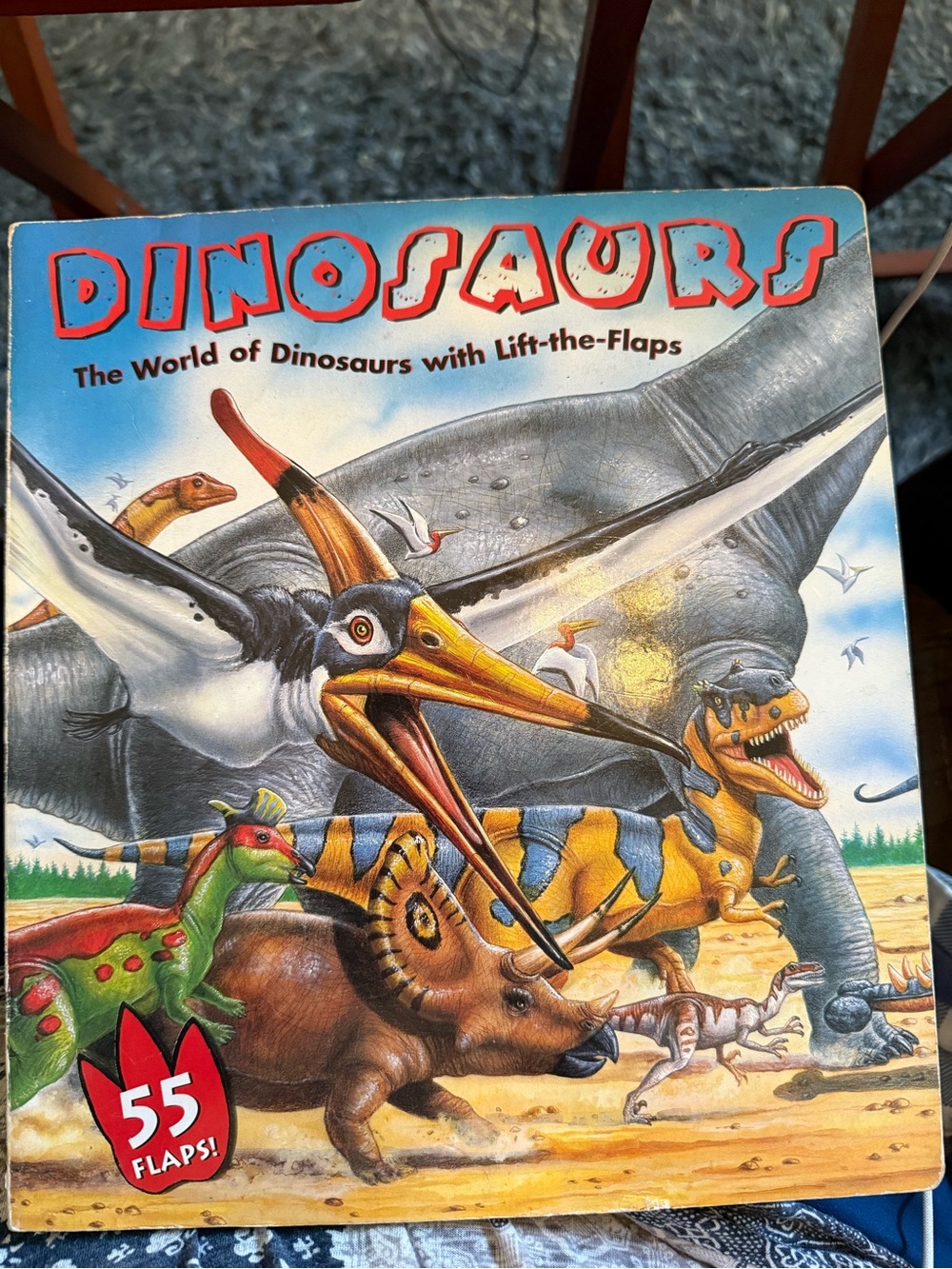 Children’s Dinosaurs Lift-the-Flaps Board Book